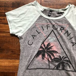 Girls Full tilt Cali T-shirt